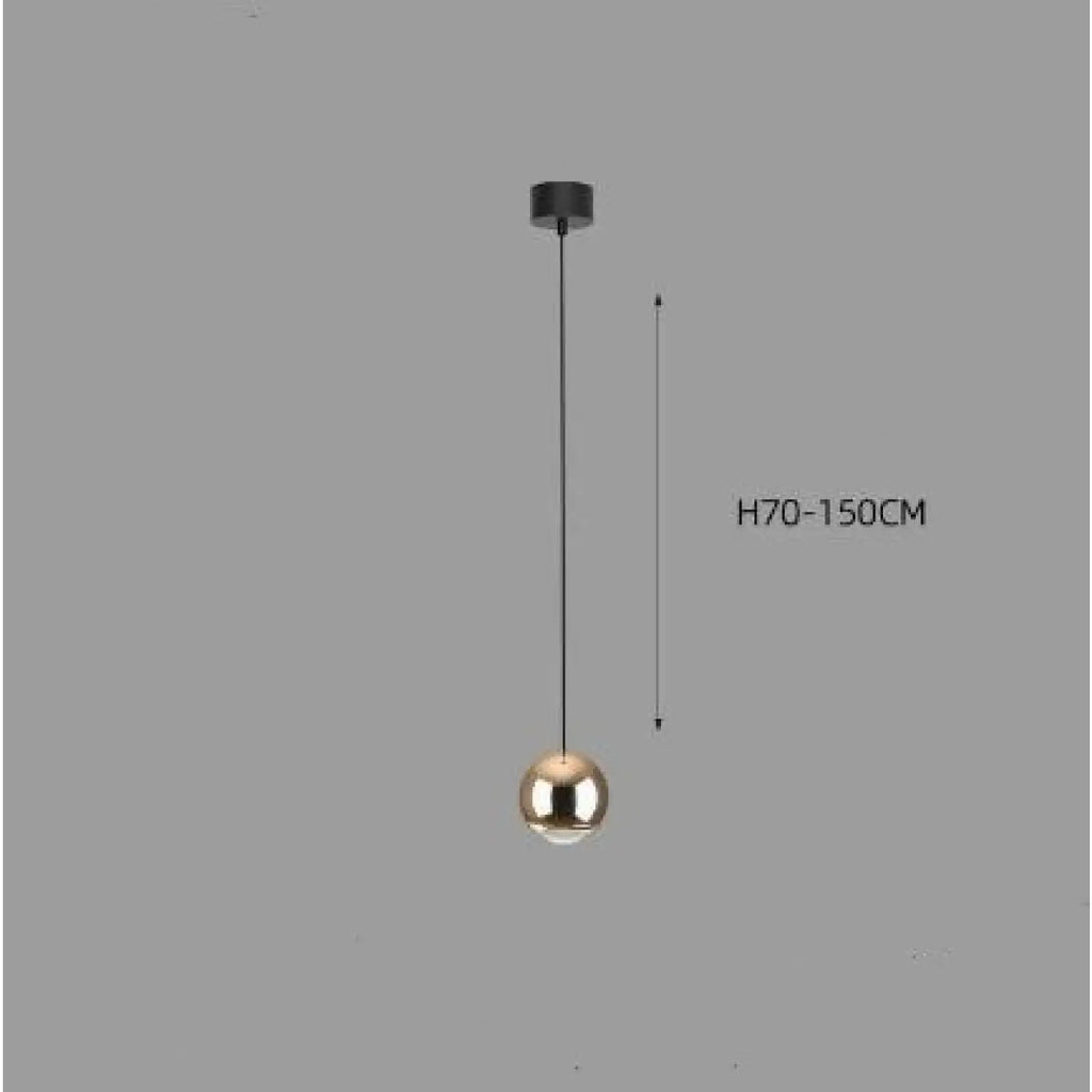 Ball Pendant Light for Living Room with Sleek Modern Design