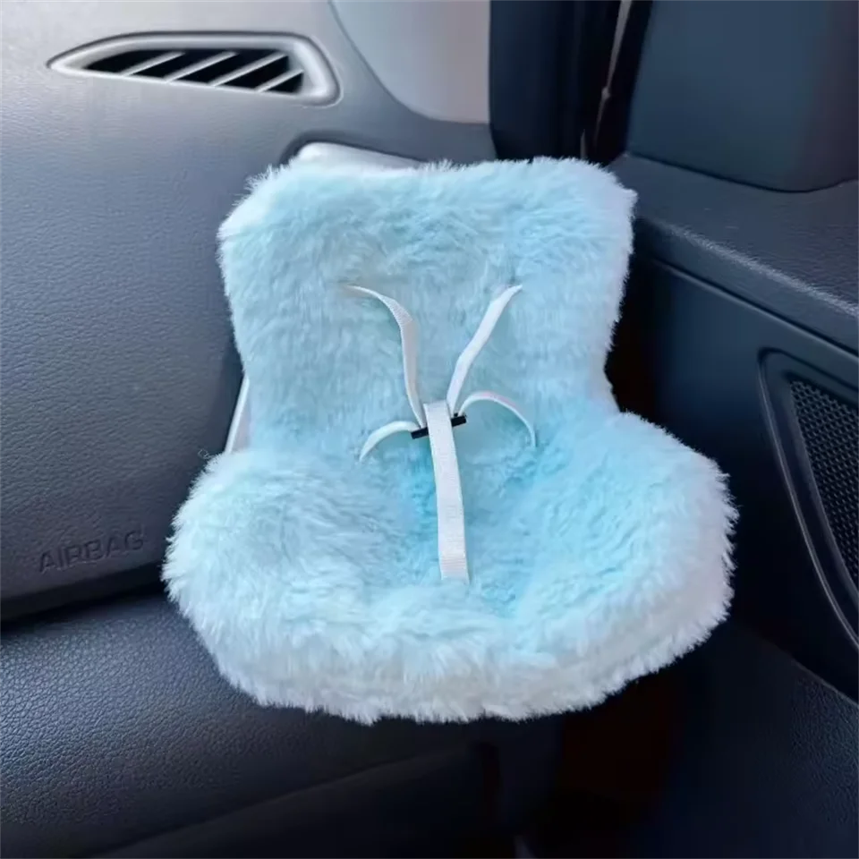 2025 New Car Doll Safety Seat for 15-17cm Cartoon Chair Model Car Seat Outlet Decor for Doll Car Interior Styling Birthday Gifts