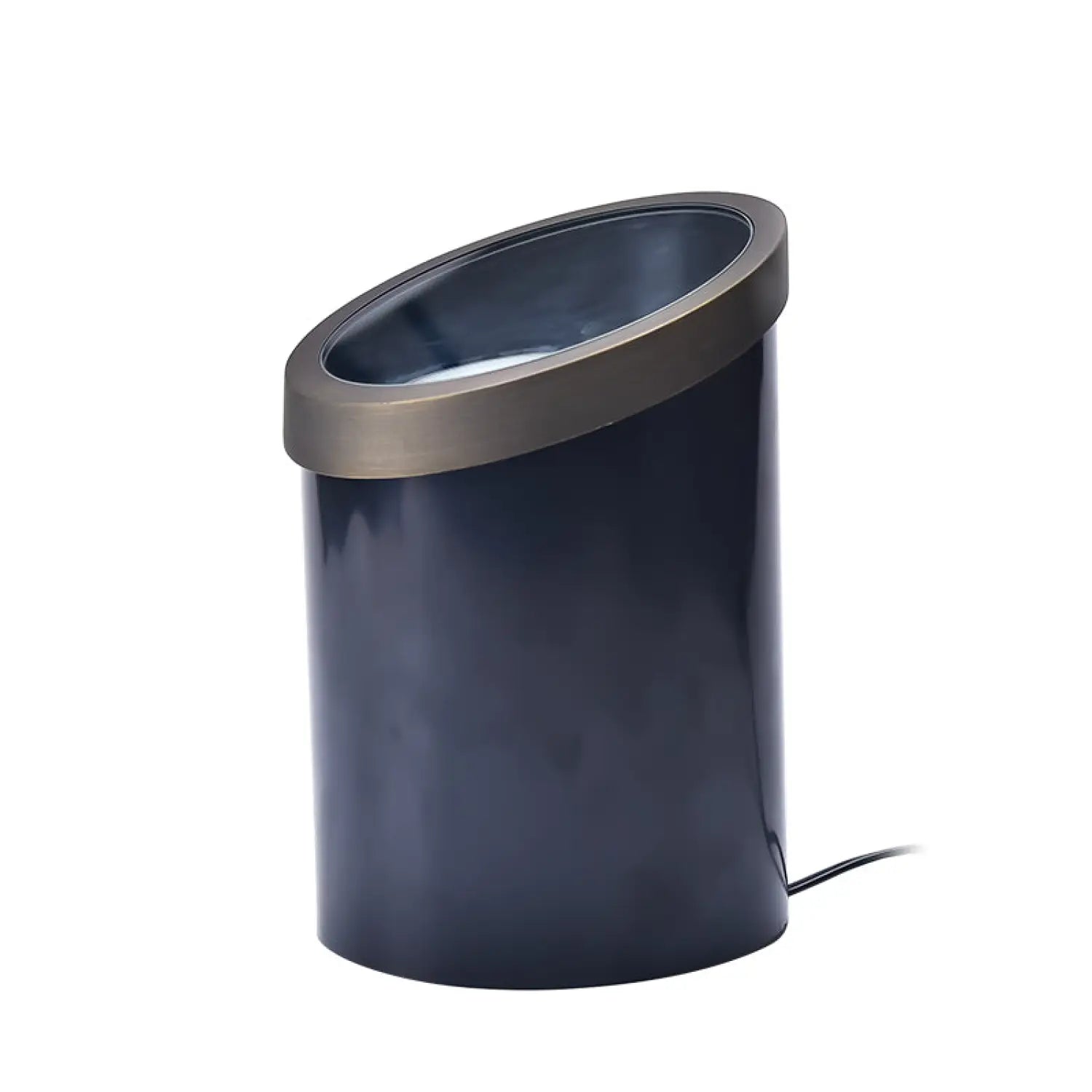 Bevel Inground Light with Durable PVC Housing and Solid Brass Construction