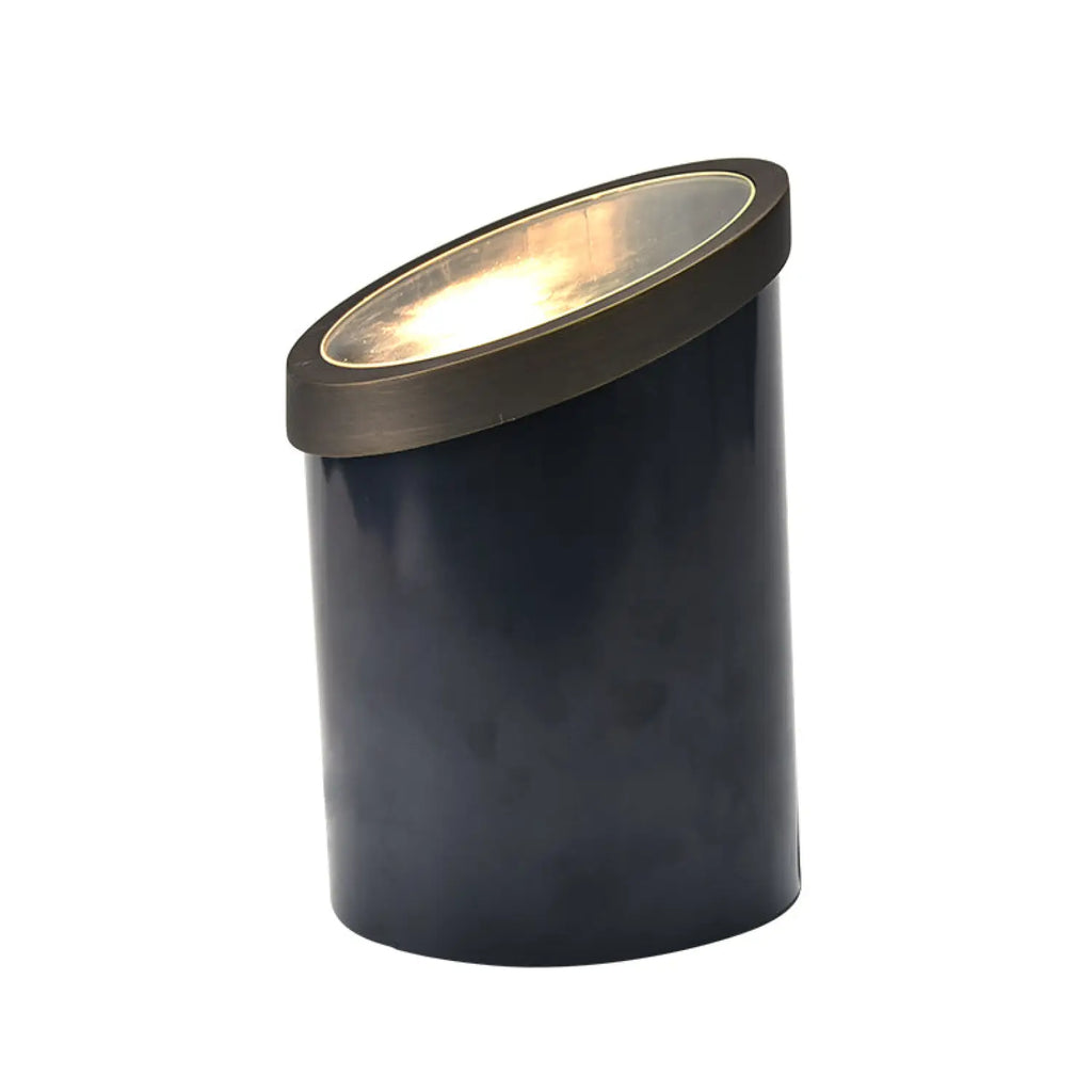 Bevel Inground Light with Durable PVC Housing and Solid Brass Construction