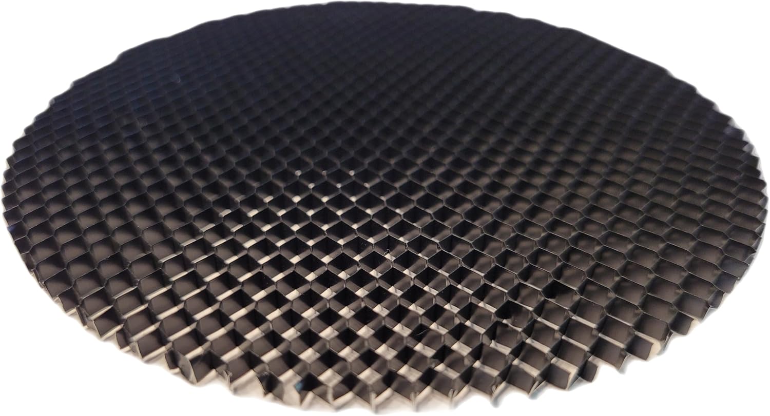 Black Aluminum Honeycomb Lighting Louver for MR16 Bulbs