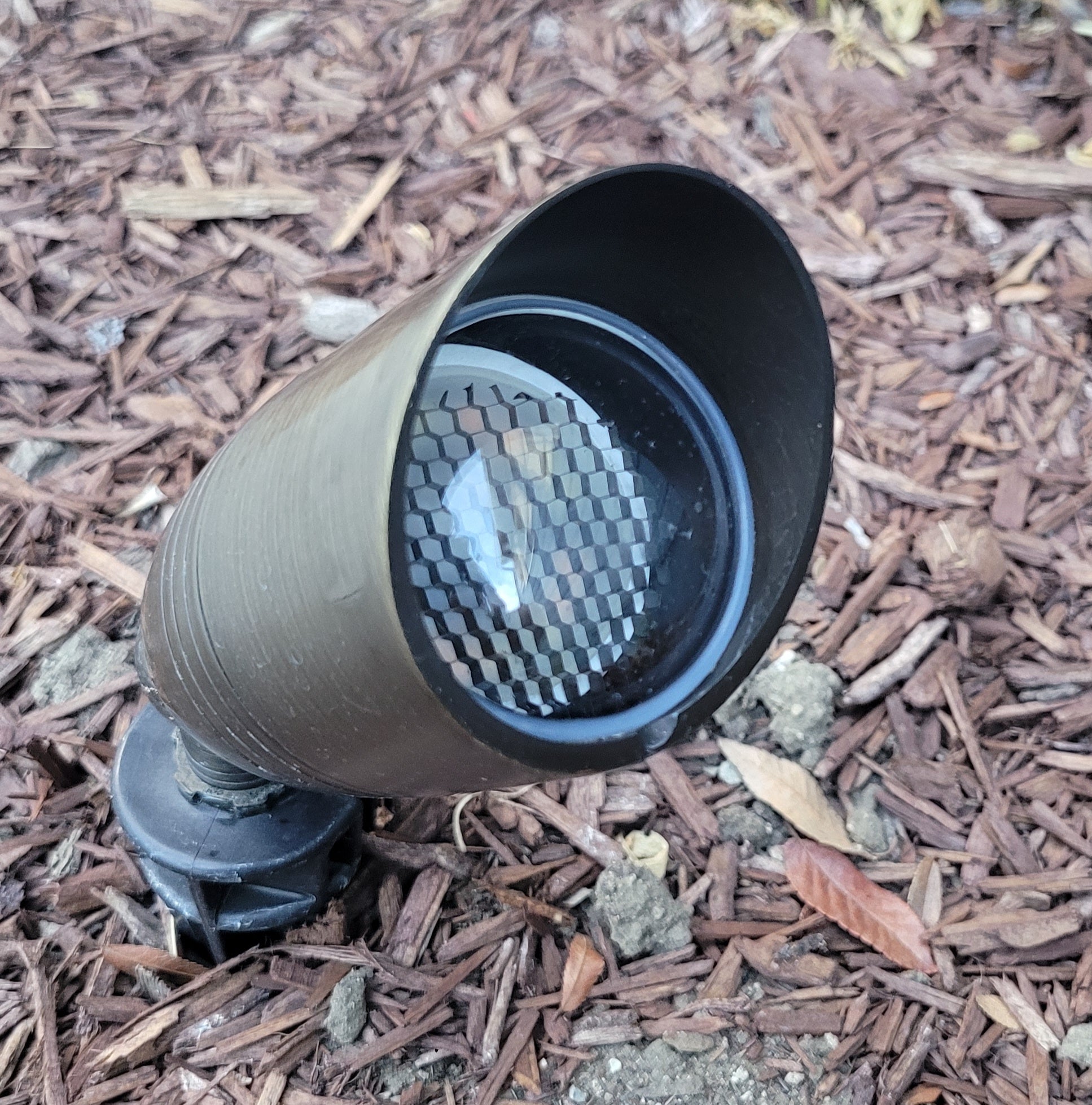 Black Aluminum Honeycomb Lighting Louver for MR16 Bulbs