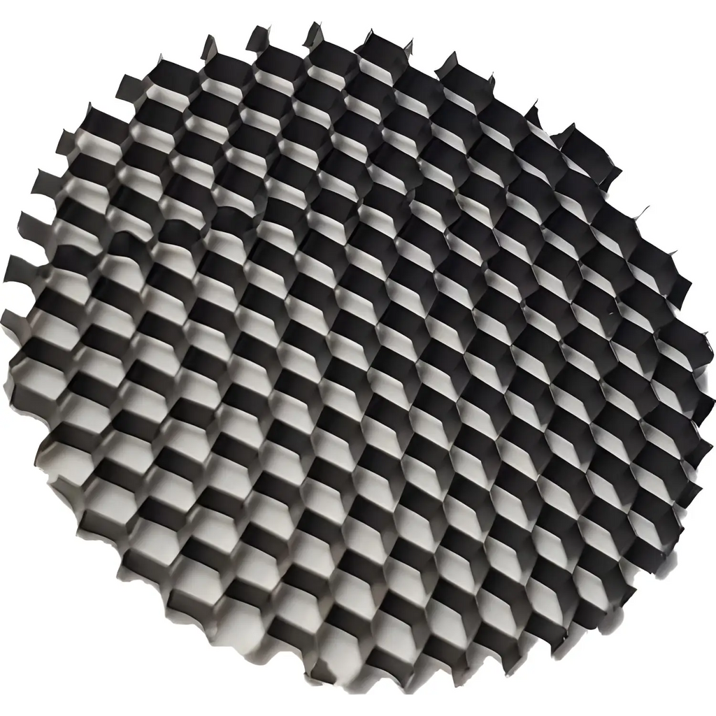 Black Aluminum Honeycomb Lighting Louver for MR16 Bulbs