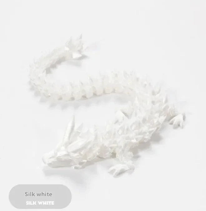 3D Printing Decoration Joint Movable Crystal Gem Dragon Hand-made