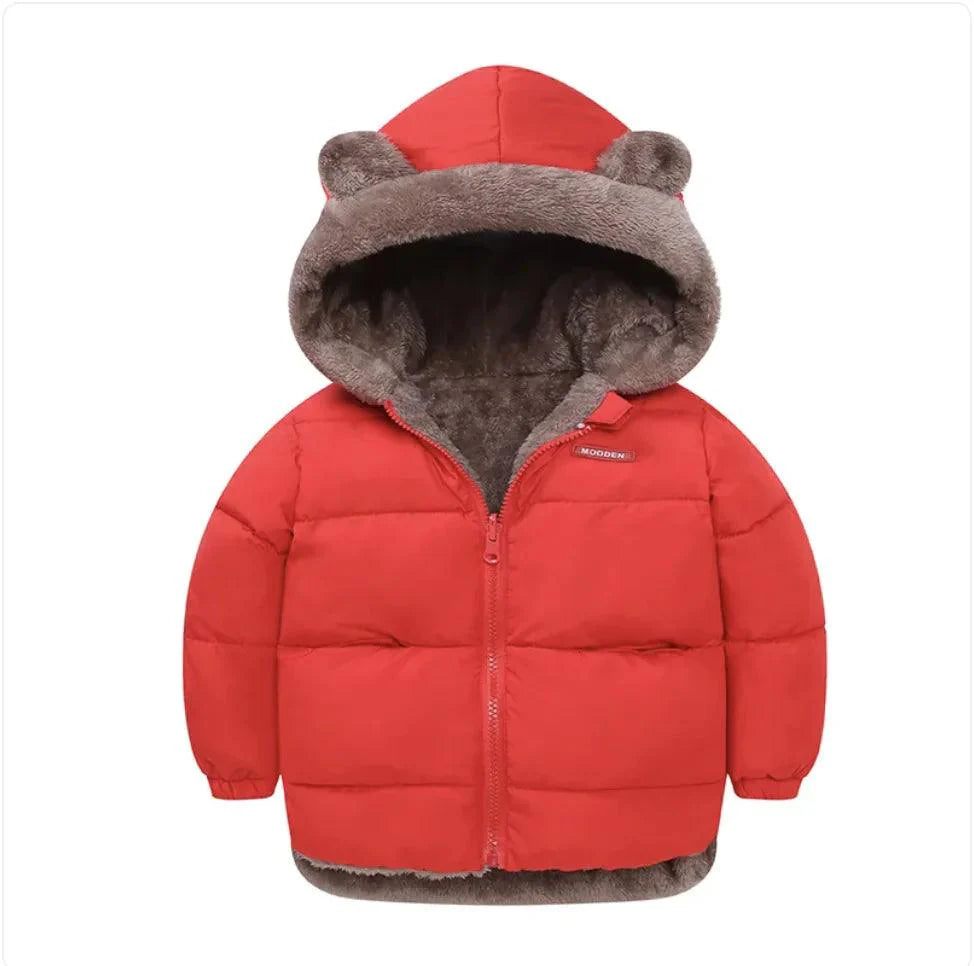 Boy’s Double-Sided Cotton-Padded Winter Jacket