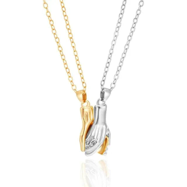 Magnetic Heart Couple Necklace