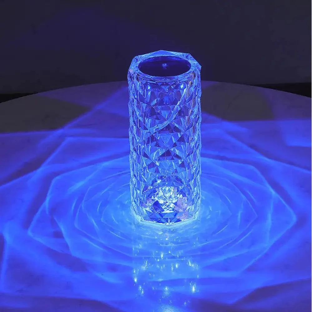 Multicolor Adjustable Diamond Table Lamp
