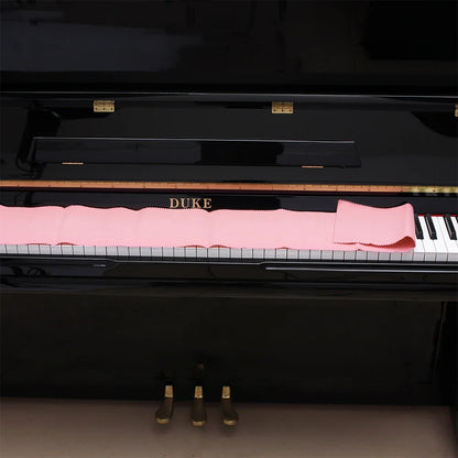 1Pcs Durable Flannel Piano Key Cover Keyboard Protective Dirt-Proof Cover Soft Electronic Organ Keyboard Cover Piano Accessories
