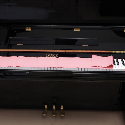1Pcs Durable Flannel Piano Key Cover Keyboard Protective Dirt-Proof Cover Soft Electronic Organ Keyboard Cover Piano Accessories
