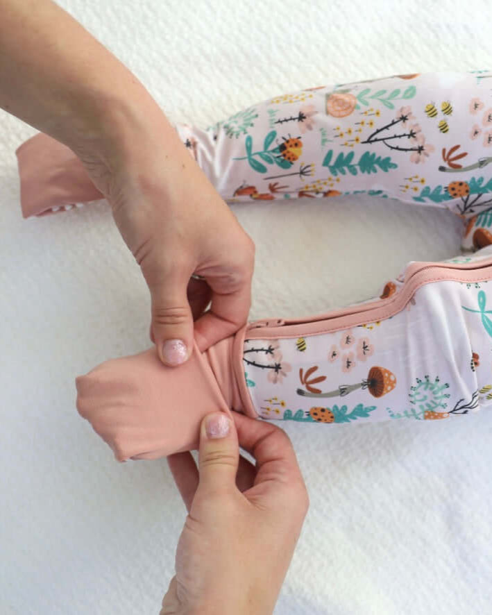 Bamboo Zipp Jammies - Fern