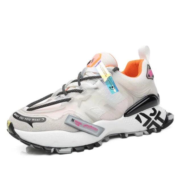 Sneakers Suede Genuine Leather