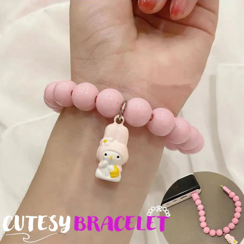 Data Cable Bell Bracelet Charging Cable