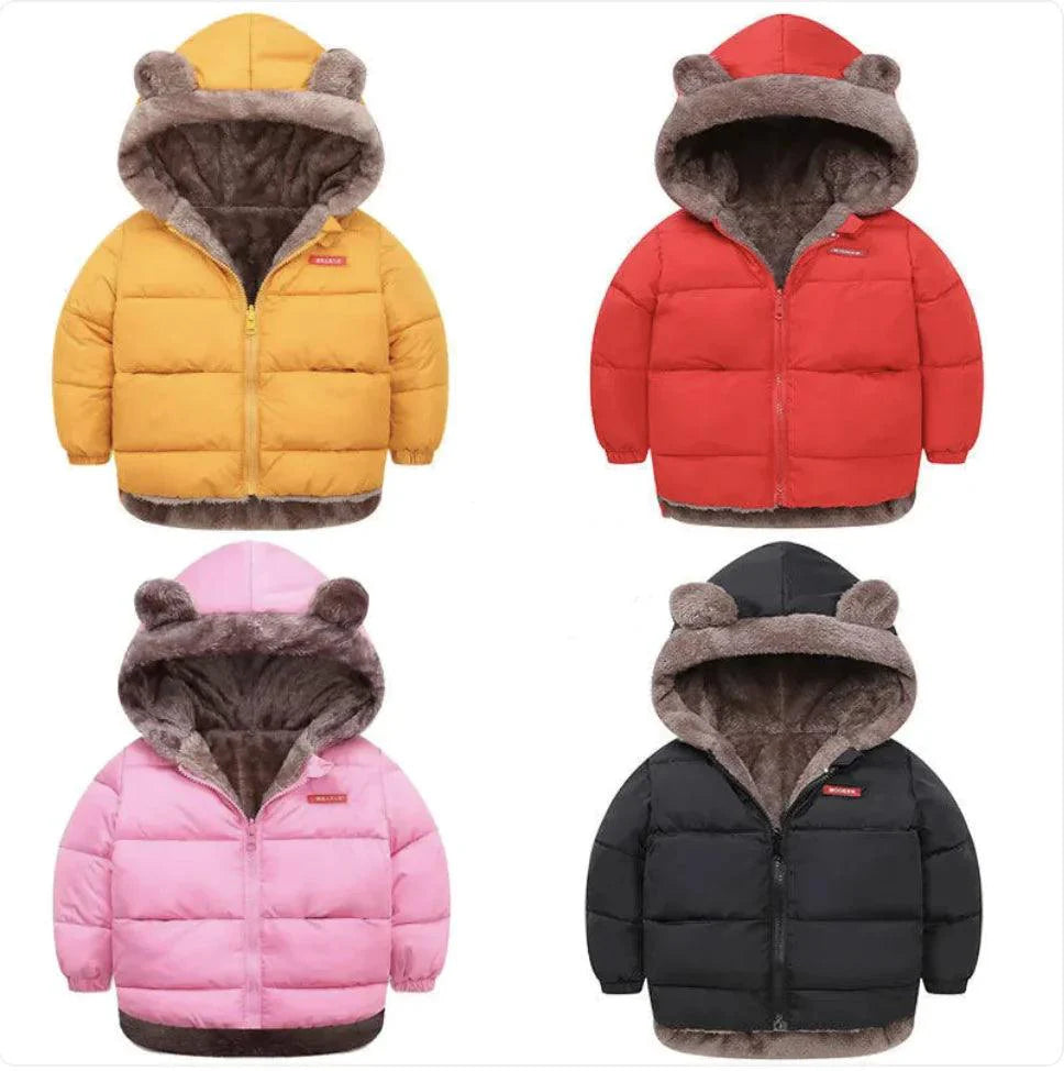 Boy’s Double-Sided Cotton-Padded Winter Jacket