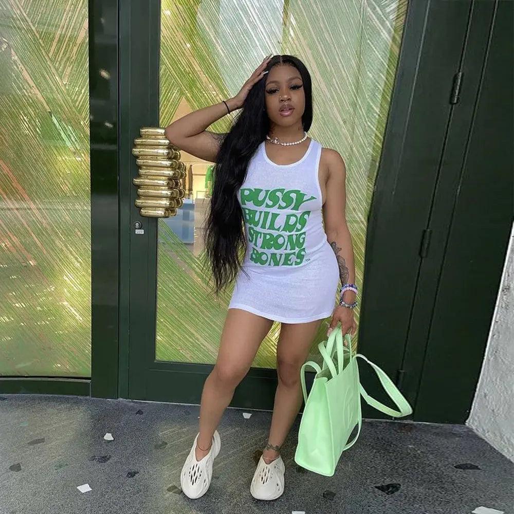 Sleeveless Bodycon Mini Dress