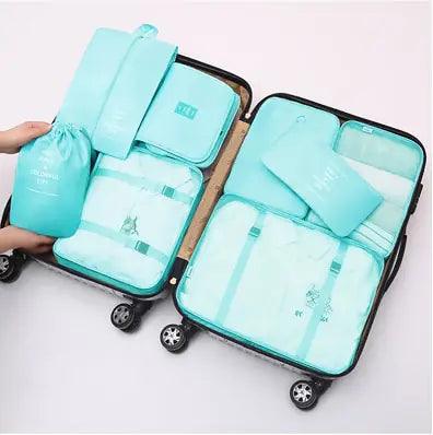 8Pcs/set Large Capacity Travel Organizer