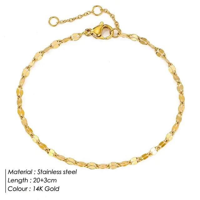 Leg Minimalist Anklets