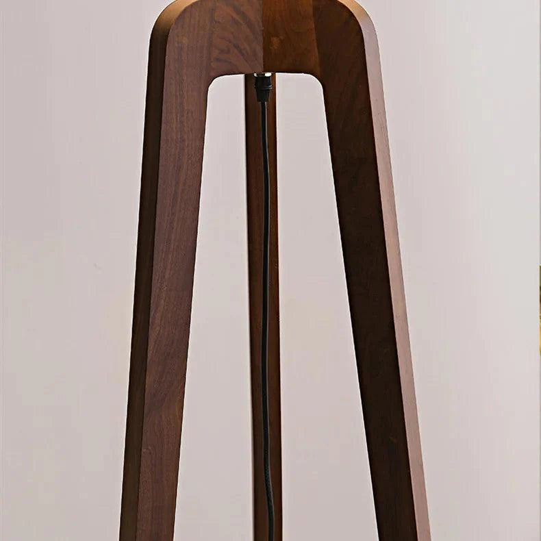 Solid Wood Floor Lamp