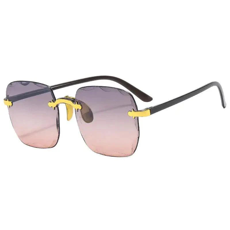 Borderless Square Sunglasses
