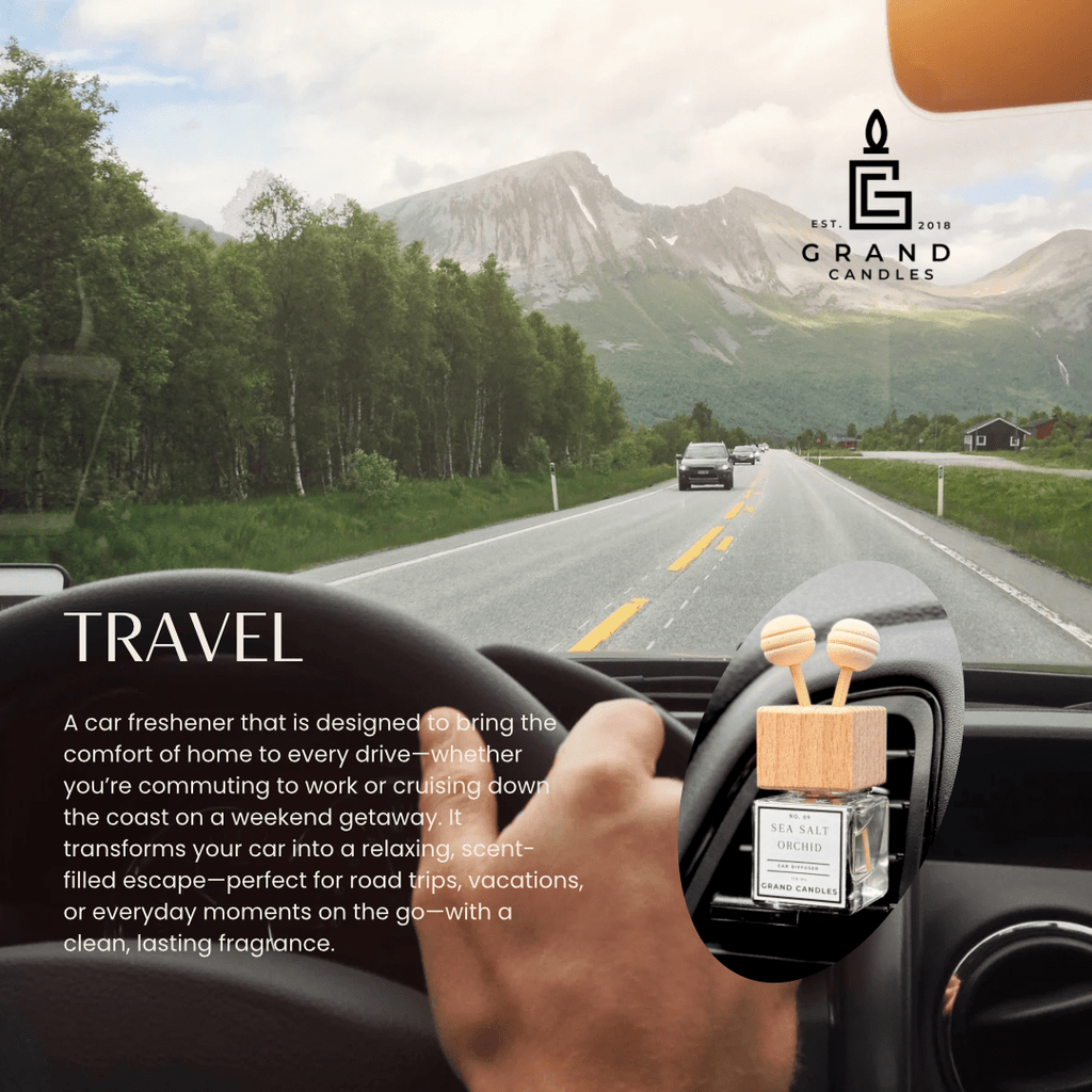 Sea Salt Orchid Car Diffuser