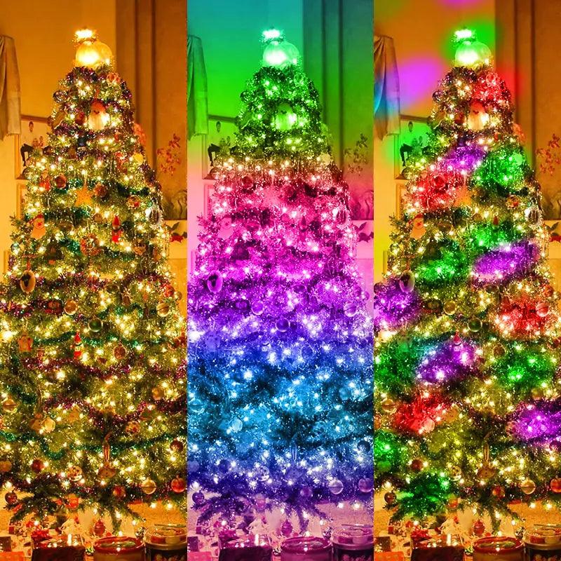 String Lights Bluetooth USB Strip Lamp Waterproof