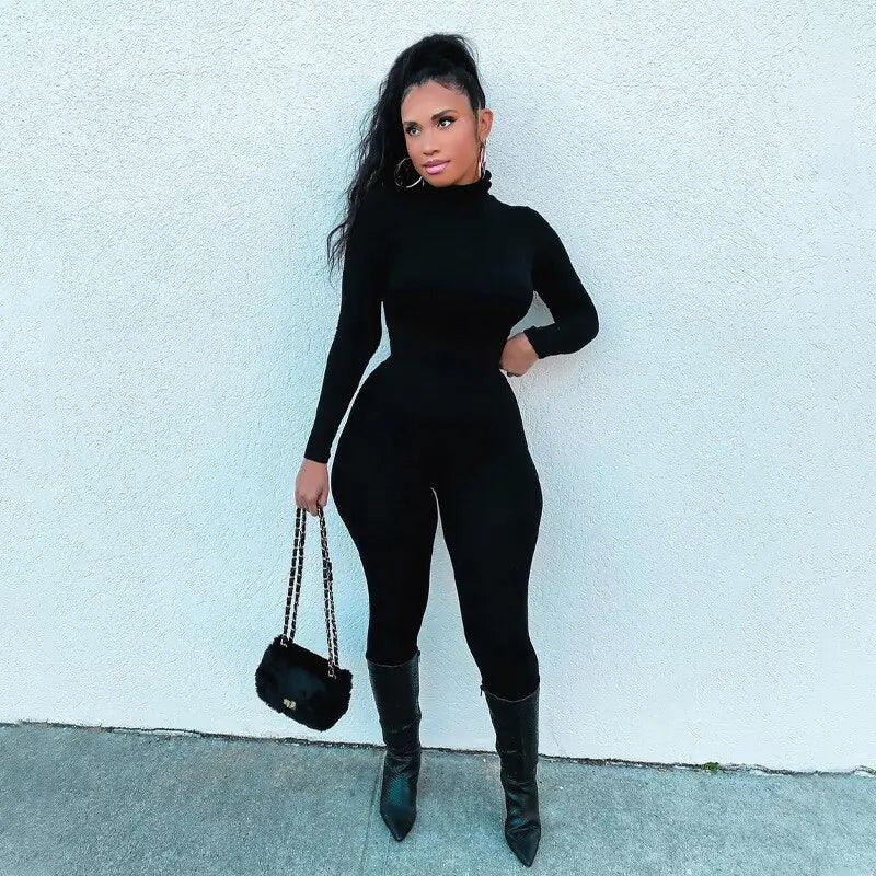 ANJAMANOR All In One Jumpsuit Women Sexy