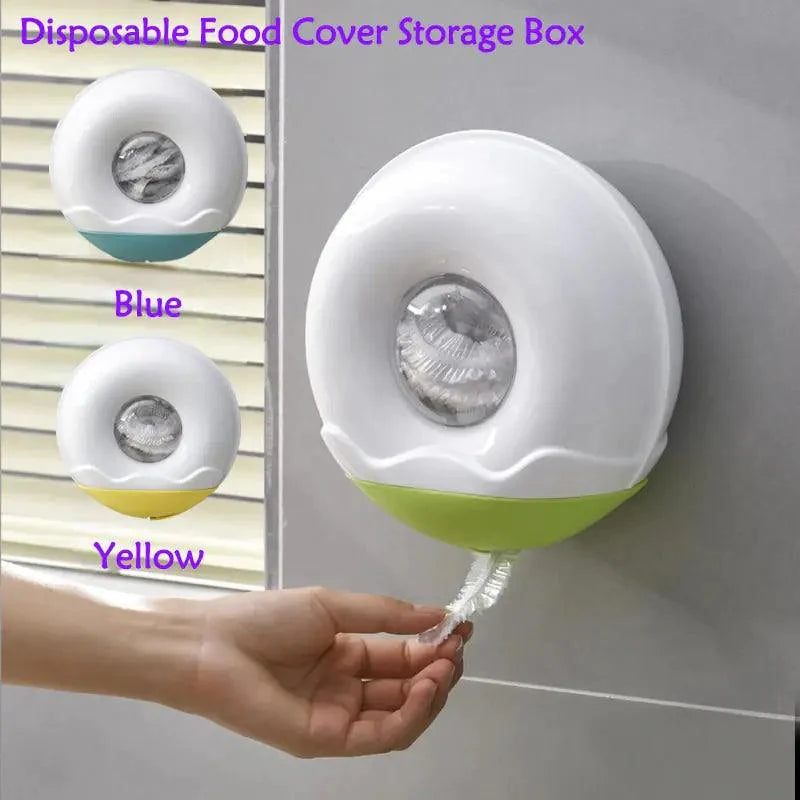 Wall Mounted Plastic Wrap Bag Holder