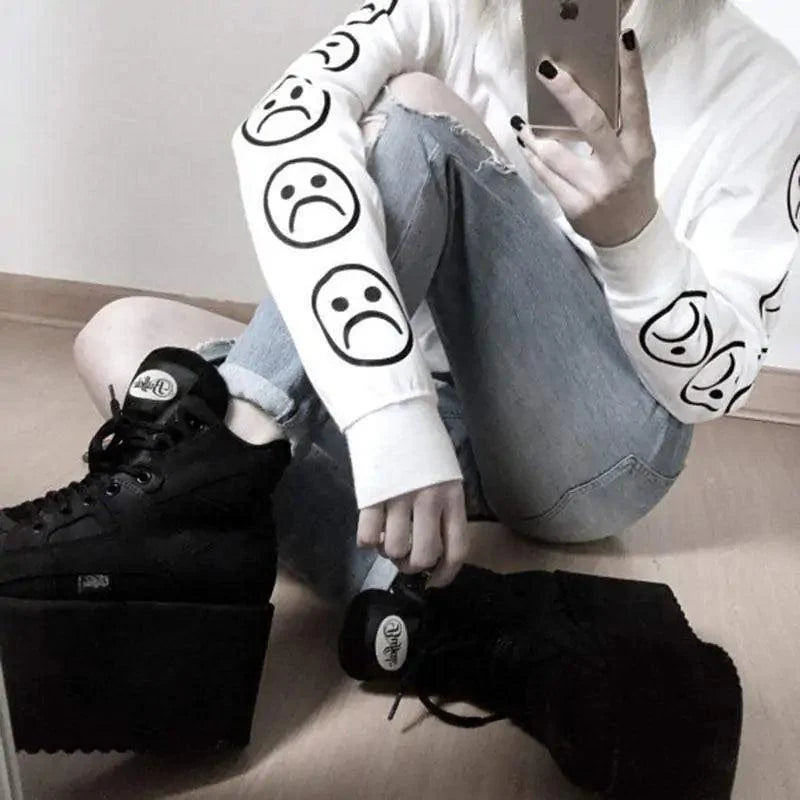 Sad Faces Sweater