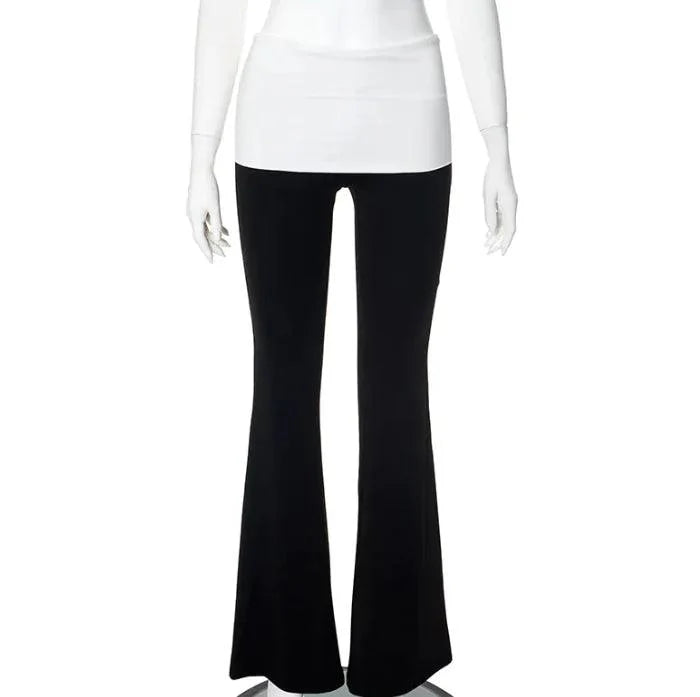 Printed Straight Casual Pants
