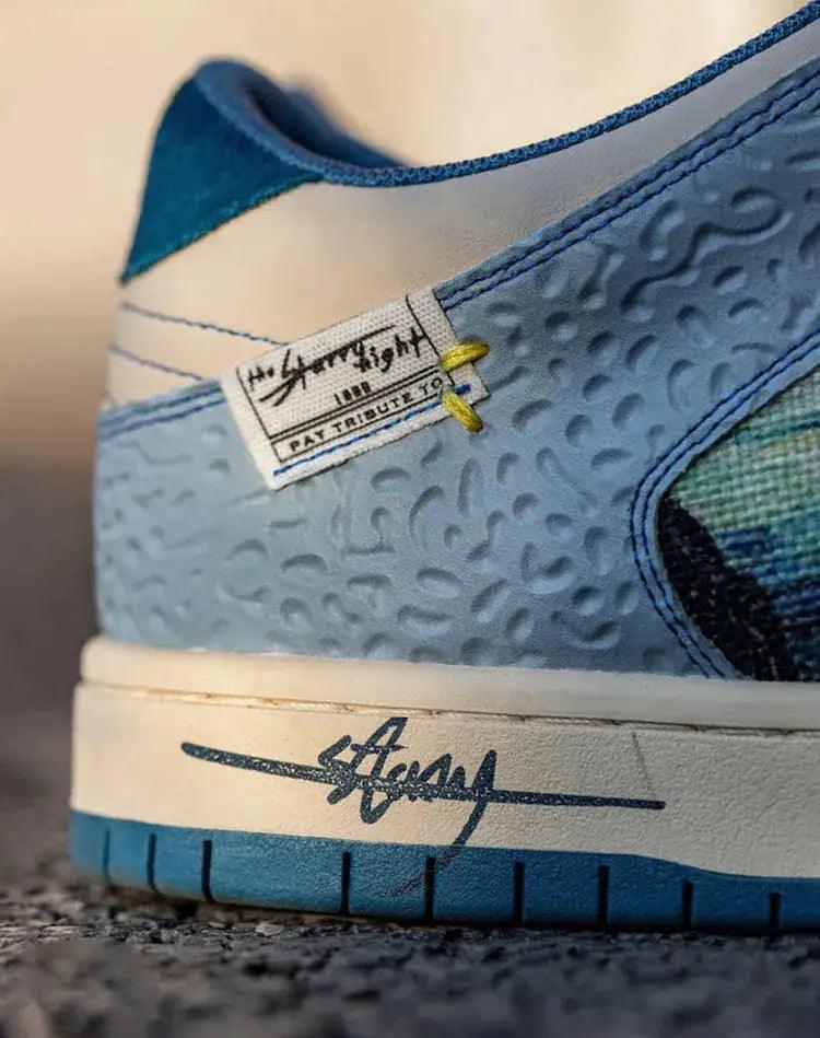 Van Gogh Starry Night Canvas Sneakers